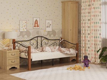 Кровать для детей Гарда 7, 90х200, черная во Владикавказе