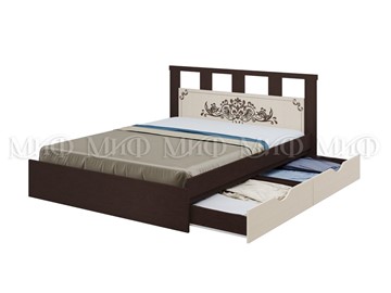 Спальная кровать Жасмин 1600 с ящиками во Владикавказе