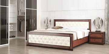 Кровать в спальню Стиль 2, 160х200, кожзам, с основанием во Владикавказе