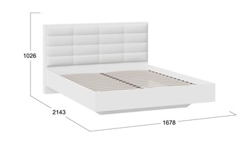 Спальная кровать Агата тип 1 (Белый) во Владикавказе - предосмотр 2