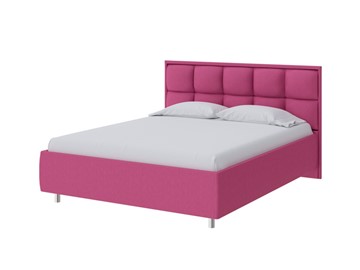 Спальная кровать Chessy 160х200, Рогожка (Savana Berry (фиолетовый)) во Владикавказе