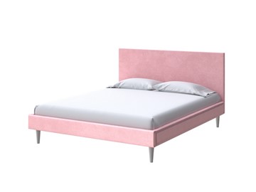 Кровать спальная Claro 160х200, Велюр (Casa Жемчужно-розовый) во Владикавказе