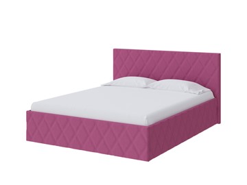 Кровать спальная Fresco 140х200, Рогожка (Savana Berry (фиолетовый)) во Владикавказе