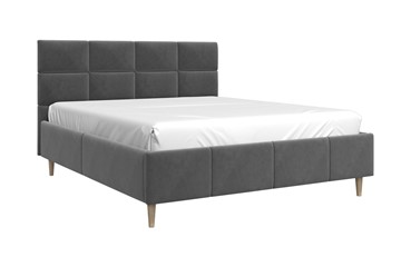 Кровать двуспальная Ханна 160х200 (Холодный Серый) с основанием во Владикавказе