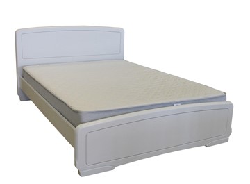 Кровать двуспальная Кристина Прайм 1400, Белый во Владикавказе