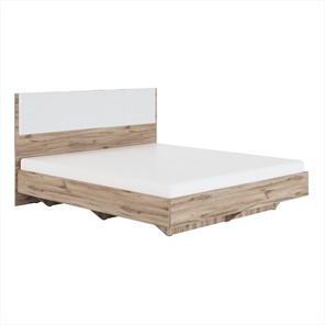 Двуспальная кровать Николь (мод.1.6) 1,8 белая экокожа, с ортопедическим основанием во Владикавказе