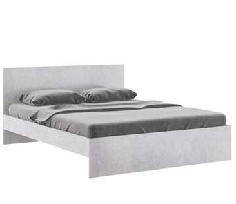 Кровать 2-спальная Осло М14 с настилами Лайт (Цемент светлый) во Владикавказе