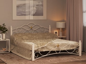 Кровать в спальню Гарда 3, 160х200, белая во Владикавказе