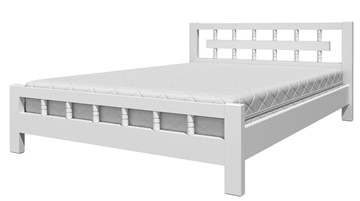 Спальная кровать Натали-5 (Белый Античный) 90х200 во Владикавказе