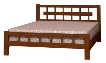 Спальная кровать Натали-5 (Орех) 140х200 во Владикавказе