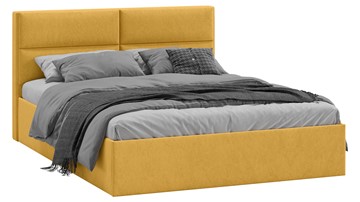 Кровать с механизмом 2-спальная Глосс Тип 1 (Микровелюр Wellmart Yellow) во Владикавказе