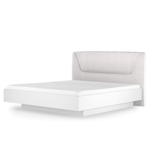 Кровать с механизмом Кураж Марсель-11 (Белый, ткань Catania white) 1400 во Владикавказе