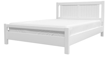 Полутороспальная кровать Ванесса из массива сосны (Белый Античный) 140х200 во Владикавказе