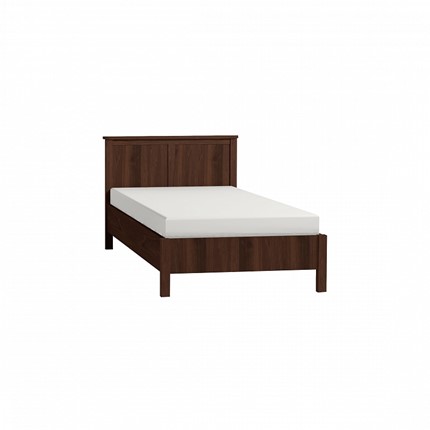 Кровать 1-спальная Sherlock 45 + 5.1 Основание с гибкими ламелями металл 900, Орех шоколадный во Владикавказе - изображение