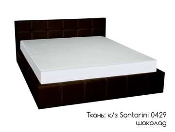 Кровать полуторная Грета 140х200 (шоколад) с основанием во Владикавказе