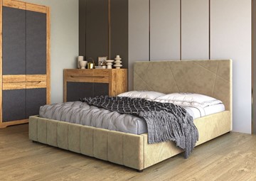Кровать в спальню Нельсон Абстракция 120х200 (вариант 3) без основания во Владикавказе - предосмотр 1