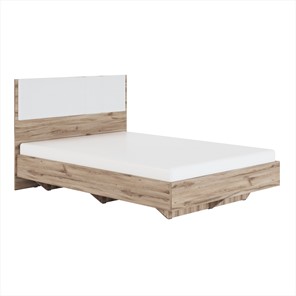 Кровать 1.5-спальная Николь (мод.1.2) 1,4 белая экокожа, с ортопедическим основанием во Владикавказе