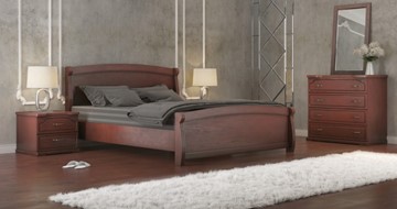 Двуспальная кровать СВ-Стиль Магнат 160*200 с основанием во Владикавказе