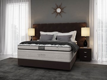 Кровать 2-спальная Style/Podium M 160х200, Флок (Велсофт Спелая слива) во Владикавказе