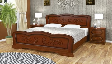 Спальная кровать Карина-8 (Орех) 160х200 во Владикавказе
