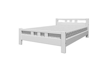 Двуспальная кровать Вероника-2 (Белый Античный) 160х200 во Владикавказе