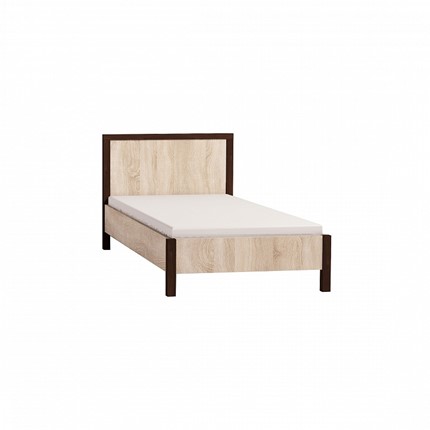 Кровать односпальная Bauhaus 5 + 5.1 Основание с гибкими ламелями 900, Дерево, Дуб Сонома во Владикавказе - изображение