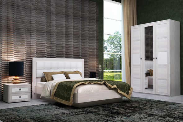 Модульная спальня Парма Нео (Ясень анкор светлый) во Владикавказе - изображение