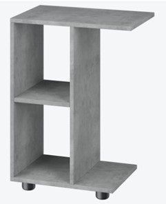 Столик для кровати Ник цвет бетон во Владикавказе
