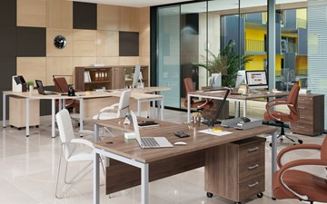 Мебель для персонала Xten S 1 - один стол с приставным брифингом во Владикавказе