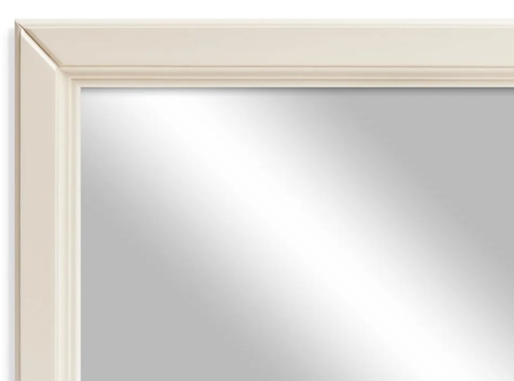 Настенное зеркало в спальню Ника (Слоновая кость) 119,5 см x 60 см во Владикавказе - изображение 7