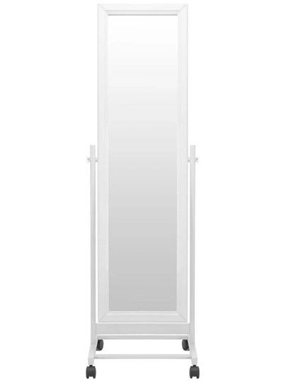 Зеркало напольное в гардероб BeautyStyle 27 (135х42,5см) Белое во Владикавказе - изображение 1