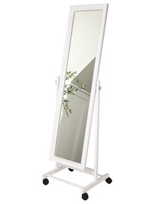 Зеркало напольное в гардероб BeautyStyle 27 (135х42,5см) Белое во Владикавказе - предосмотр 6