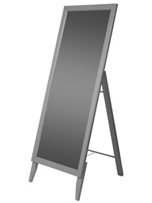 Зеркало напольное в гардероб BeautyStyle 29 (131х47,1х41,5см) Серый во Владикавказе