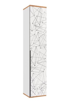 Шкаф одностворчатый Урбан 528.040, белый во Владикавказе - изображение