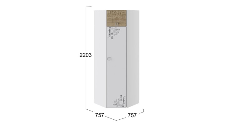 Угловой шкаф Оксфорд (ТД-139.07.23) во Владикавказе - изображение 2