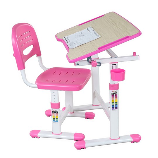 Растущий стол и стул Piccolino II Pink во Владикавказе - изображение 3