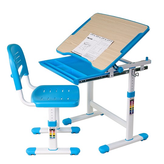 Растущая парта + стул Piccolino Blue во Владикавказе - изображение 5