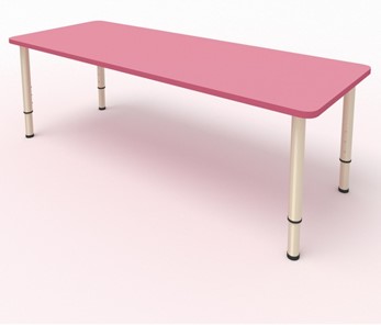 Детский стол 2-местный  (по одну сторону столешн.) СДО-2 (0-3) розовый во Владикавказе