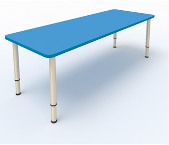 Детский стол 2-местный  (по одну сторону столешн.) СДО-2 (0-3) синий во Владикавказе