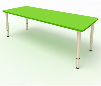 Детский стол 2-местный  (по одну сторону столешн.) СДО-2 (0-3) зеленый во Владикавказе