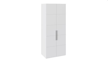 Шкаф распашной Наоми с 2-мя дверями, цвет Белый глянец СМ-208.07.03 во Владикавказе