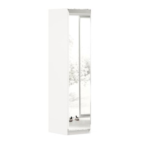 Шкаф распашной Айла с зеркалом ЛД 688.140.000, Белый, исполнение 1 во Владикавказе