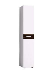Шкаф для одежды Норвуд 55, Белый-Орех шоколадный во Владикавказе