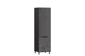Кухонный шкаф под холодильник Герда 279.280.000.128 (Антрацит) во Владикавказе