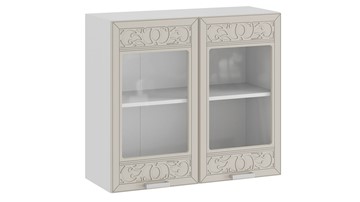Кухонный шкаф Долорес 1В8С (Белый/Крем) во Владикавказе