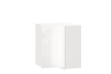 Шкаф кухонный угловой Шервуд, ЛД 281.500.000.169, белый/белый глянец во Владикавказе