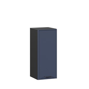 Настенный шкаф 300 Индиго ЛД 298.310.000.142, Чёрный/Тёмно-синий во Владикавказе