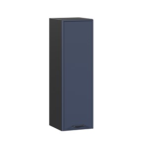 Навесной шкаф высокий 300 Индиго ЛД 298.410.000.150, Чёрный/Тёмно-синий во Владикавказе