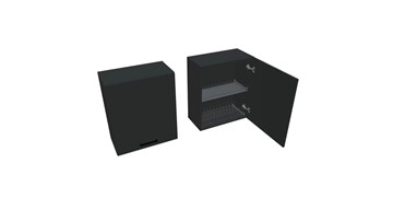 Кухонный шкаф ВС7 60, Антрацит/Антрацит во Владикавказе