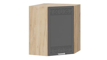 Кухонный угловой шкаф Долорес 1В6У (Дуб крафт золотой/Титан) во Владикавказе